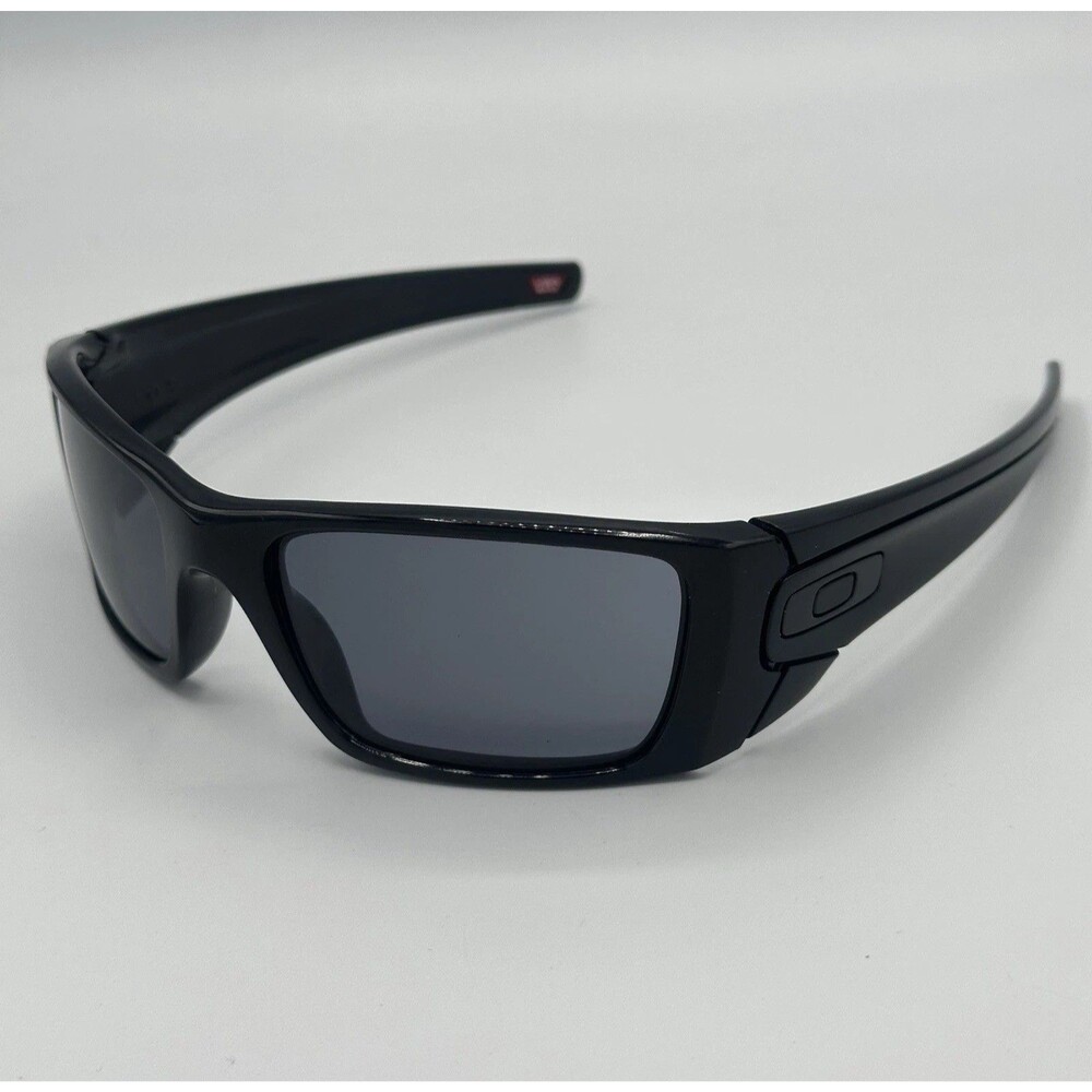 Oakley Fuel Cell Polished Black Warm Grey Lens Sunglasses (Authentic)